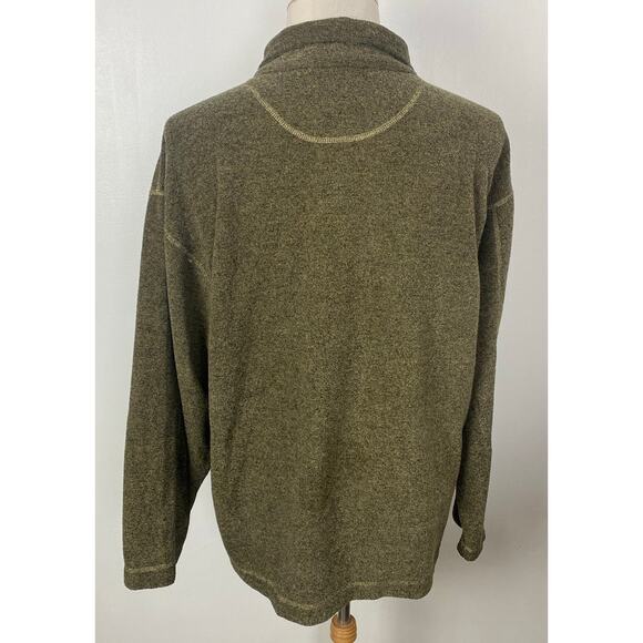 VTG Men The Territory Ahead terry cloth full zip-up fleece sweater jacket L - Picture 3 of 4
